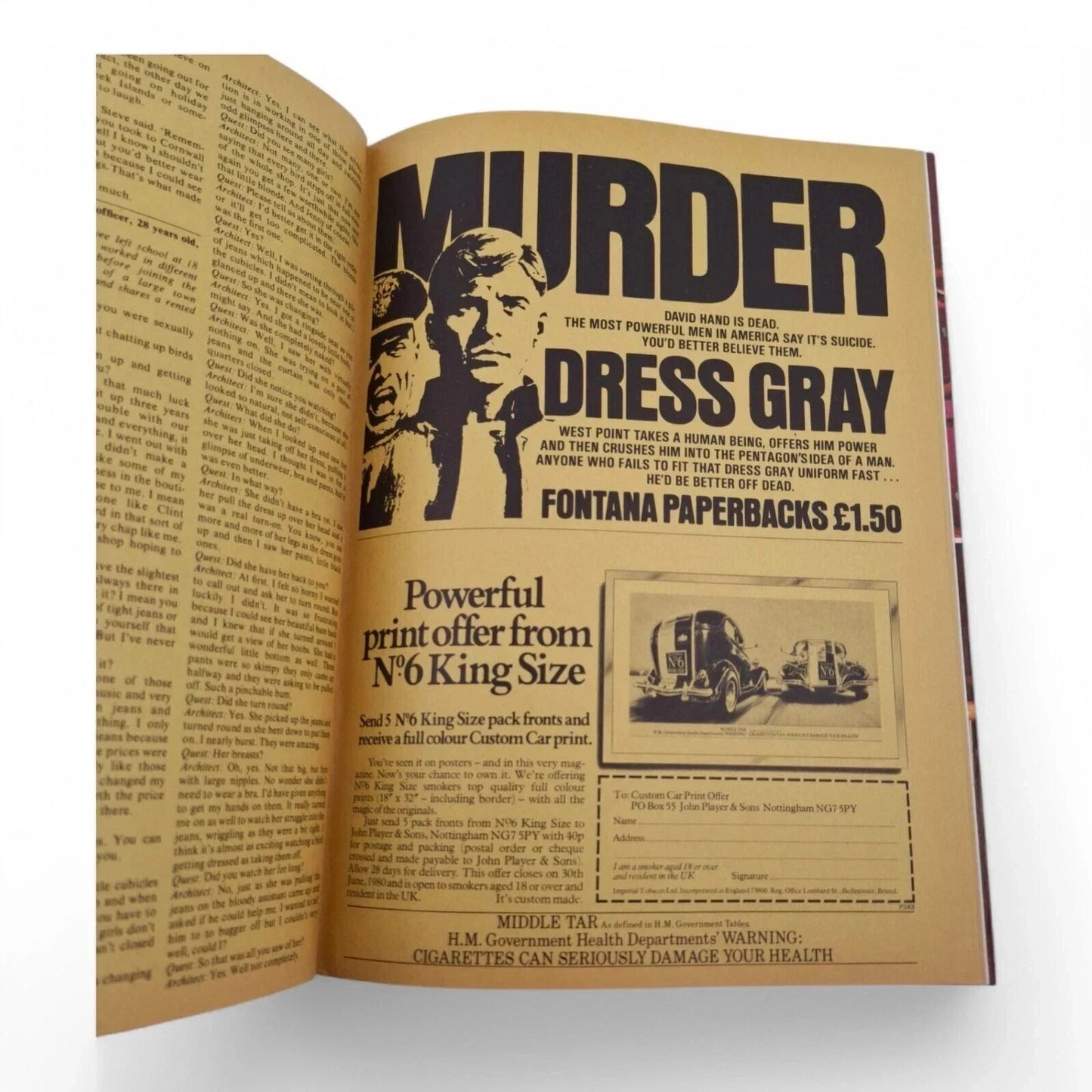 Mayfair Magazine Vol. 15 No. 4 April 1980 Annette Alexander U.K Playboy