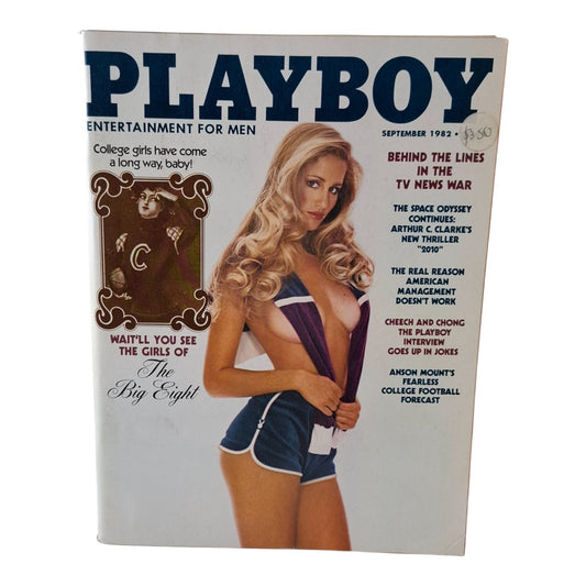Playboy Magazine September 1982  Kym Herrin / Connie Brighton