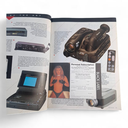 AUSTRALIAN PENTHOUSE April 1993 Men's Magazine Signed By Shelley Rowson