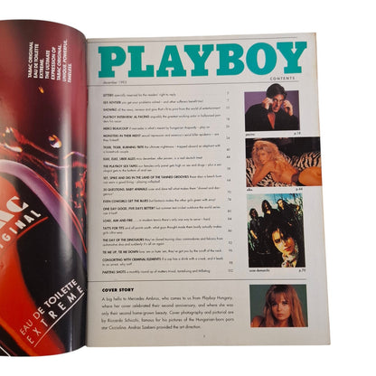 Australian Playboy Magazine December 1993  Mercedes Ambrus / Elke Jeinsen