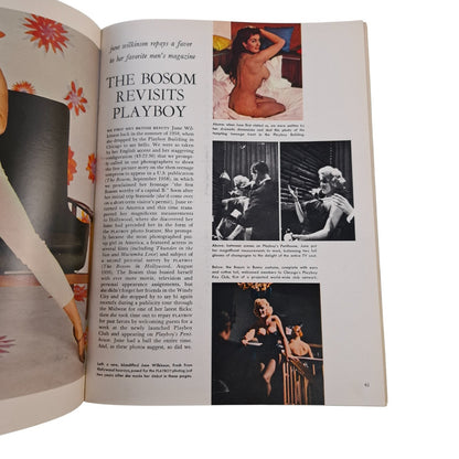 PLAYBOY Magazine November 1960  June Wilkinson  (PAGES MISSING)