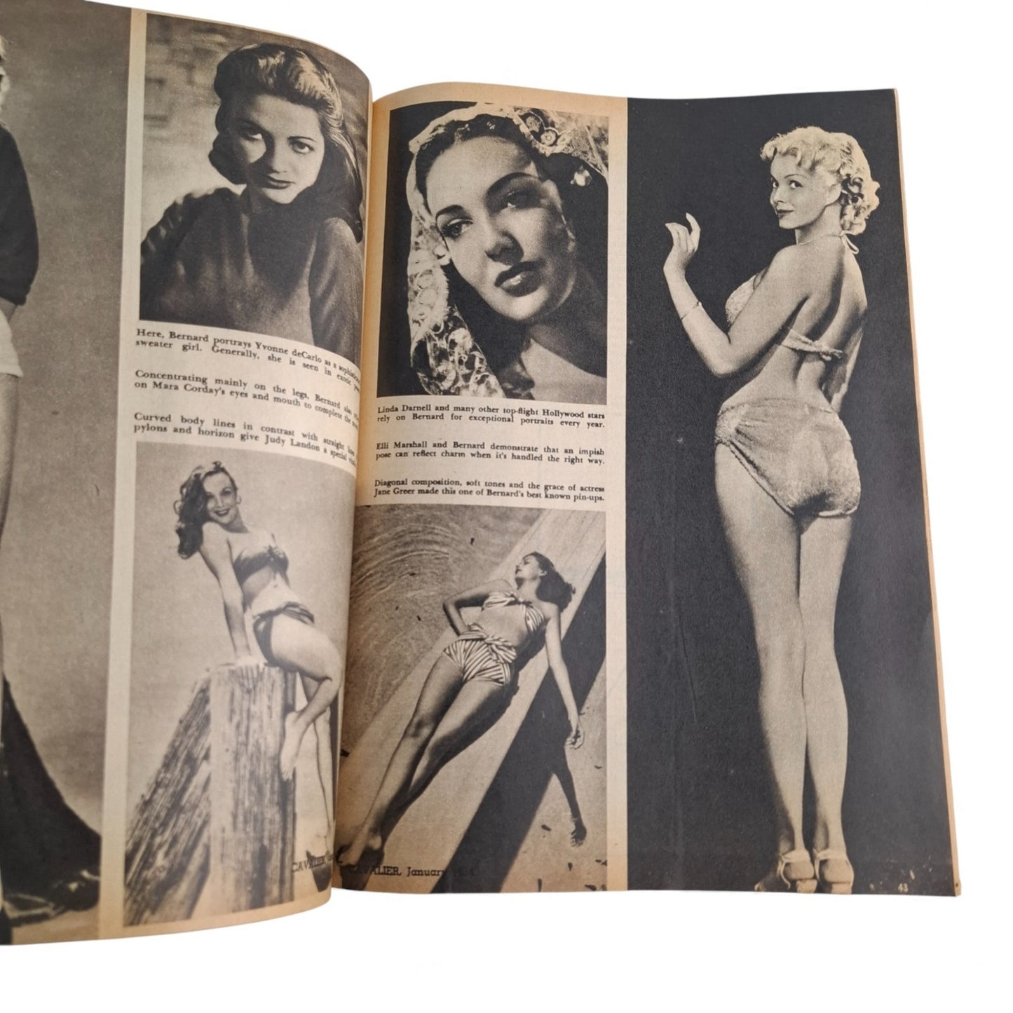 Cavalier Magazine Australia For Men January 1954 Vol. 1 No. 6 - Vargas Girl