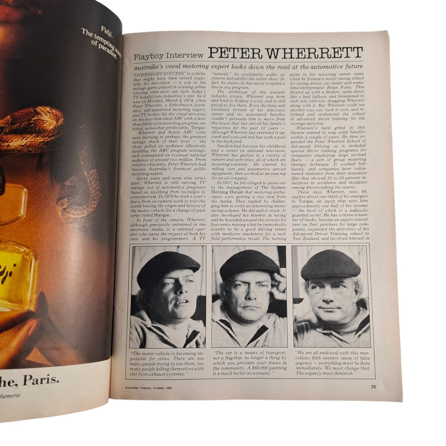 AUSTRALIAN PLAYBOY Magazine October 1980 Lisa Welch