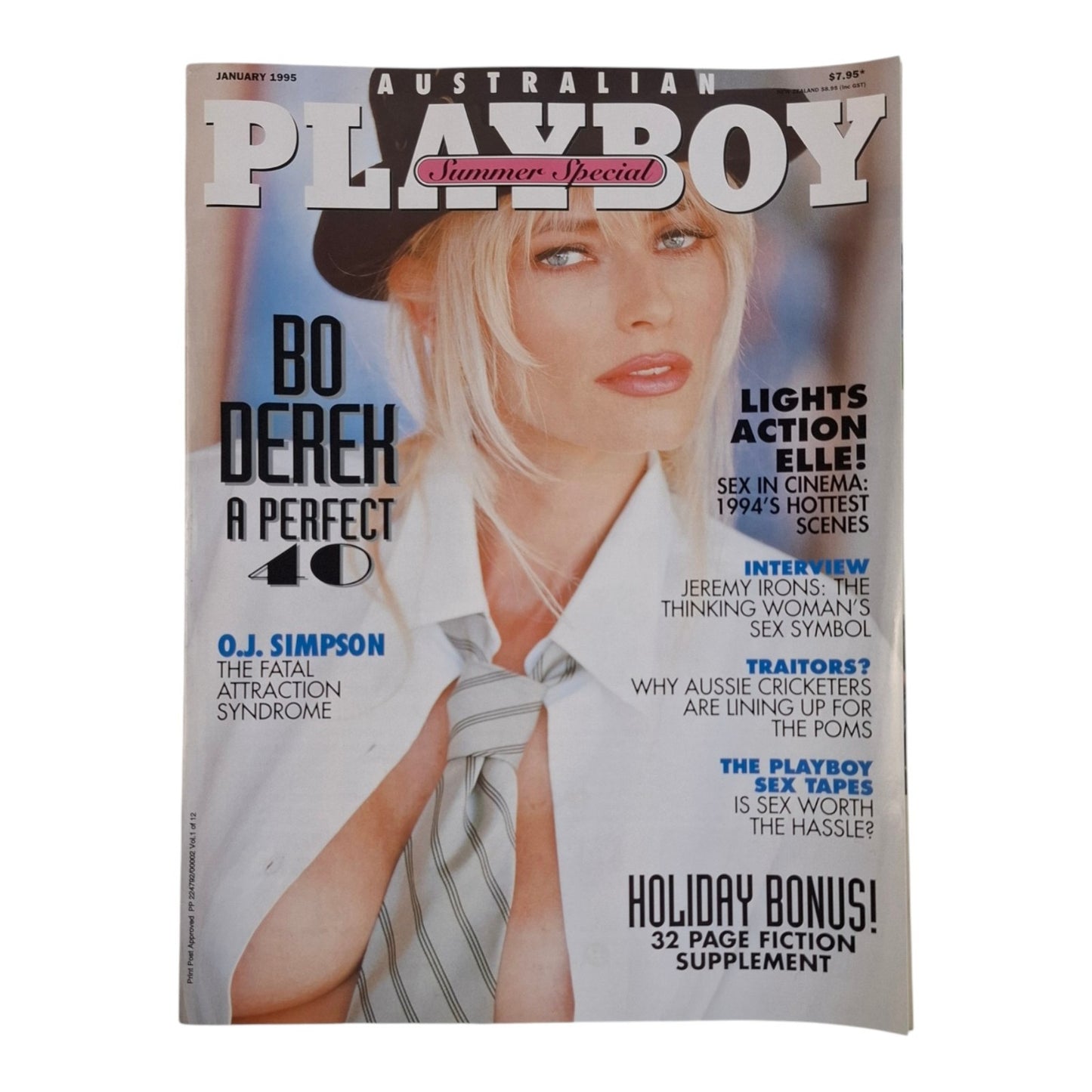 Australian Playboy Magazine January 1995 Marianne Gravatte / Victoria Zdrok / Bo