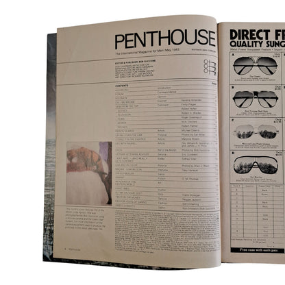 PENTHOUSE Magazine May 1983 Linda Kenton Cover | Madam Gina Wilson Interview