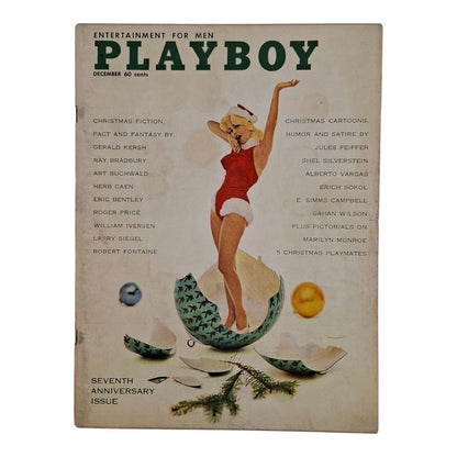 PLAYBOY Magazine December 1960 Teddi Smith / Carol Eden