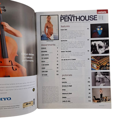 Australian Penthouse Magazine November 2003 Ariela