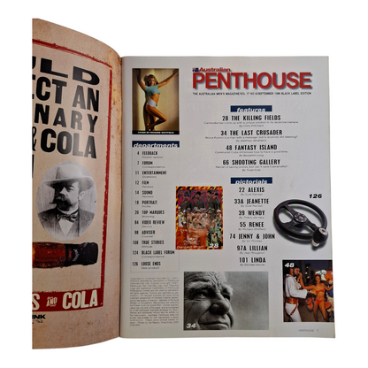 AUSTRALIAN PENTHOUSE Magazine September 1996 Renee Eaves