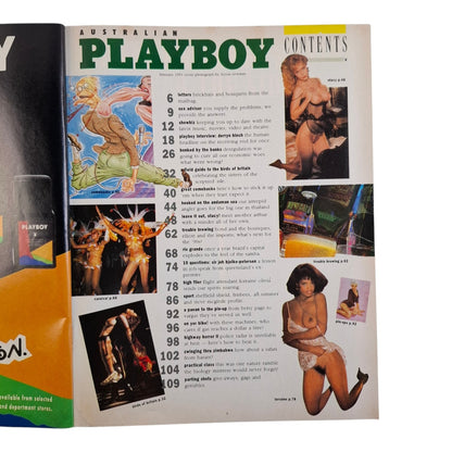 Australian Playboy Magazine February 1991 Donna Ewin / Stacy Arthur