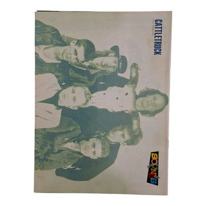 Smash Hits Magazine Australia January 1986 Wa Wa Nee / Cattletruck