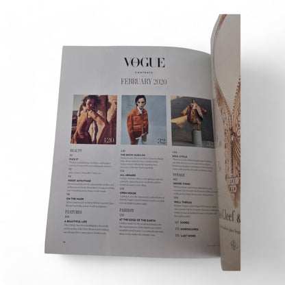 Vogue Australia Magazine February 2020 Elsa Pataky Cover EXCELLENT COMPLETE