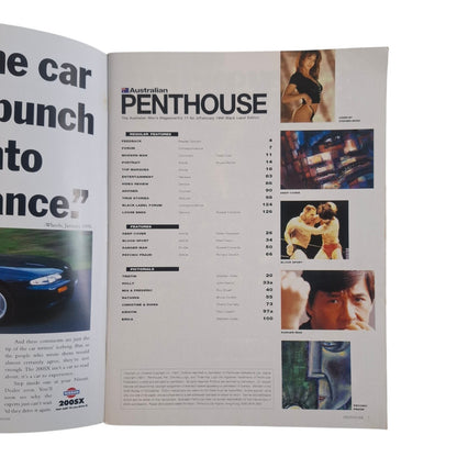 Australian Penthouse Magazine February 1996 Erica Escalera / Natasha Daniel