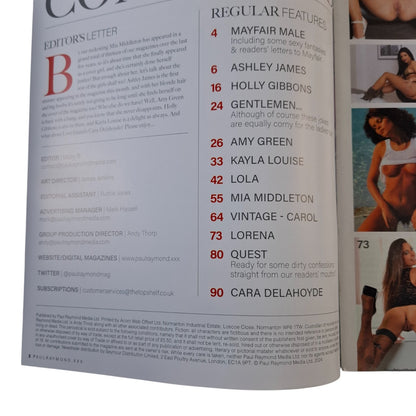 MAYFAIR Magazine Vol. 57 No. 3  Amy Green / Mia Middleton / Holly Gibbons