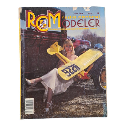 Vintage RC Modeler Magazine July 1978 - Radio Control Airplane Helicopter