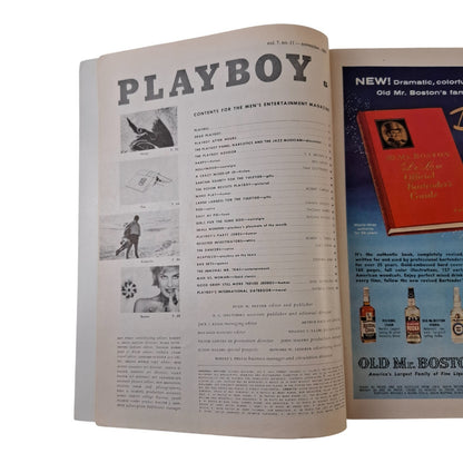 PLAYBOY Magazine November 1960  June Wilkinson  (PAGES MISSING)