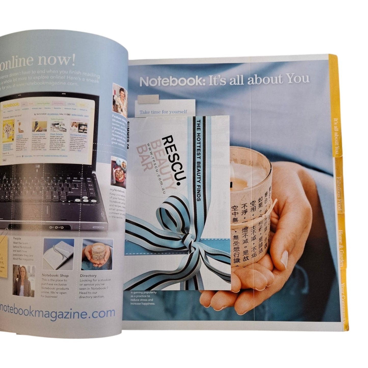 Notebook: Ideas For Living Magazine Australia February 2006 Vol. 1 No. 6