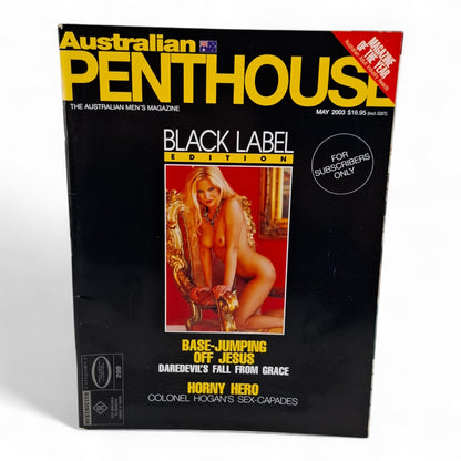 Australian Penthouse Magazine - Black Label May 2003 Szilvia