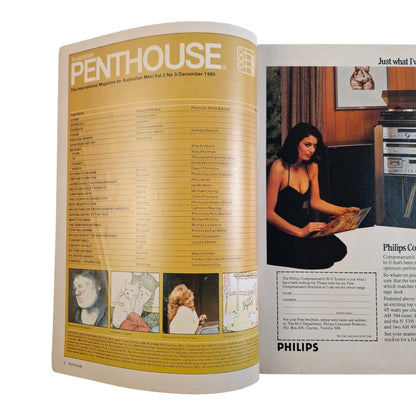 AUSTRALIAN PENTHOUSE Magazine December 1980 Kim McWhinney
