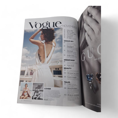 Vogue Australia Magazine November 2012 Catherine McNeil EXCELLENT COMPLETE