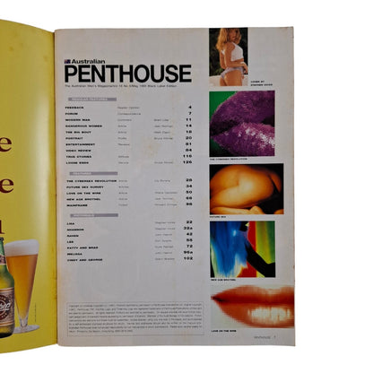Australian Penthouse Magazine May 1995 Lee Somersby / Raven