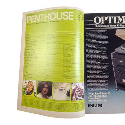 Australian Penthouse Magazine - May 1980 Susie Peters / Lindsay Ekert
