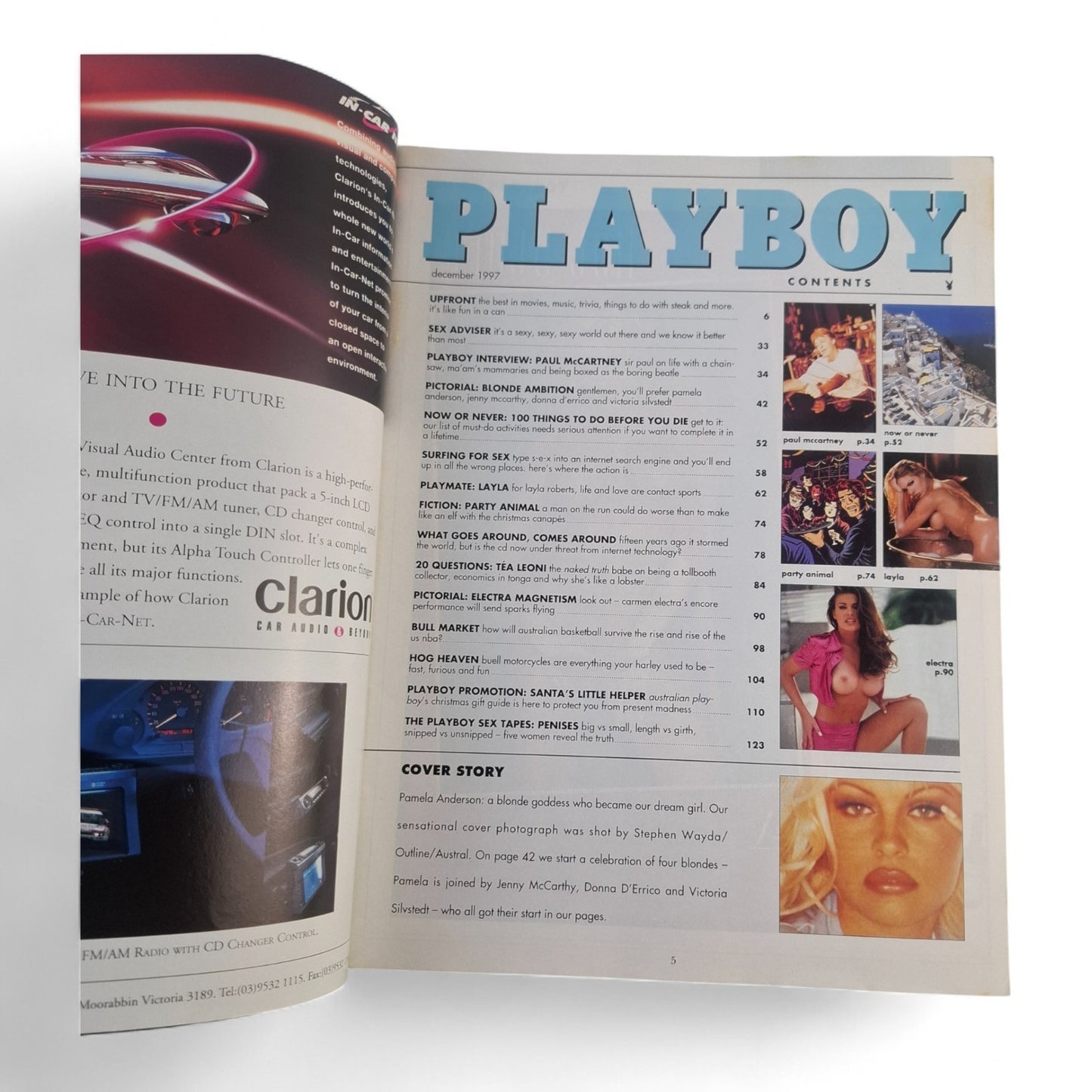 Australian Playboy Magazine December 1997 Pamela Anderson