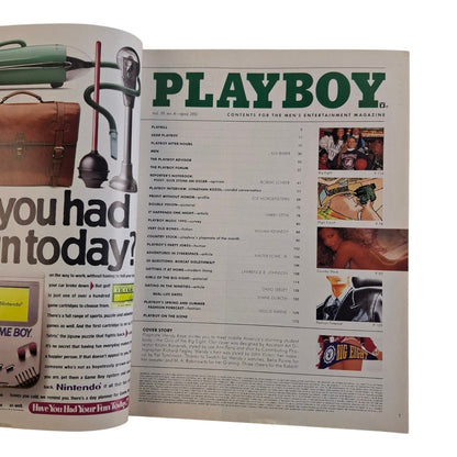 Playboy Magazine April 1992 Wendy Kaye / Cady Cantrell
