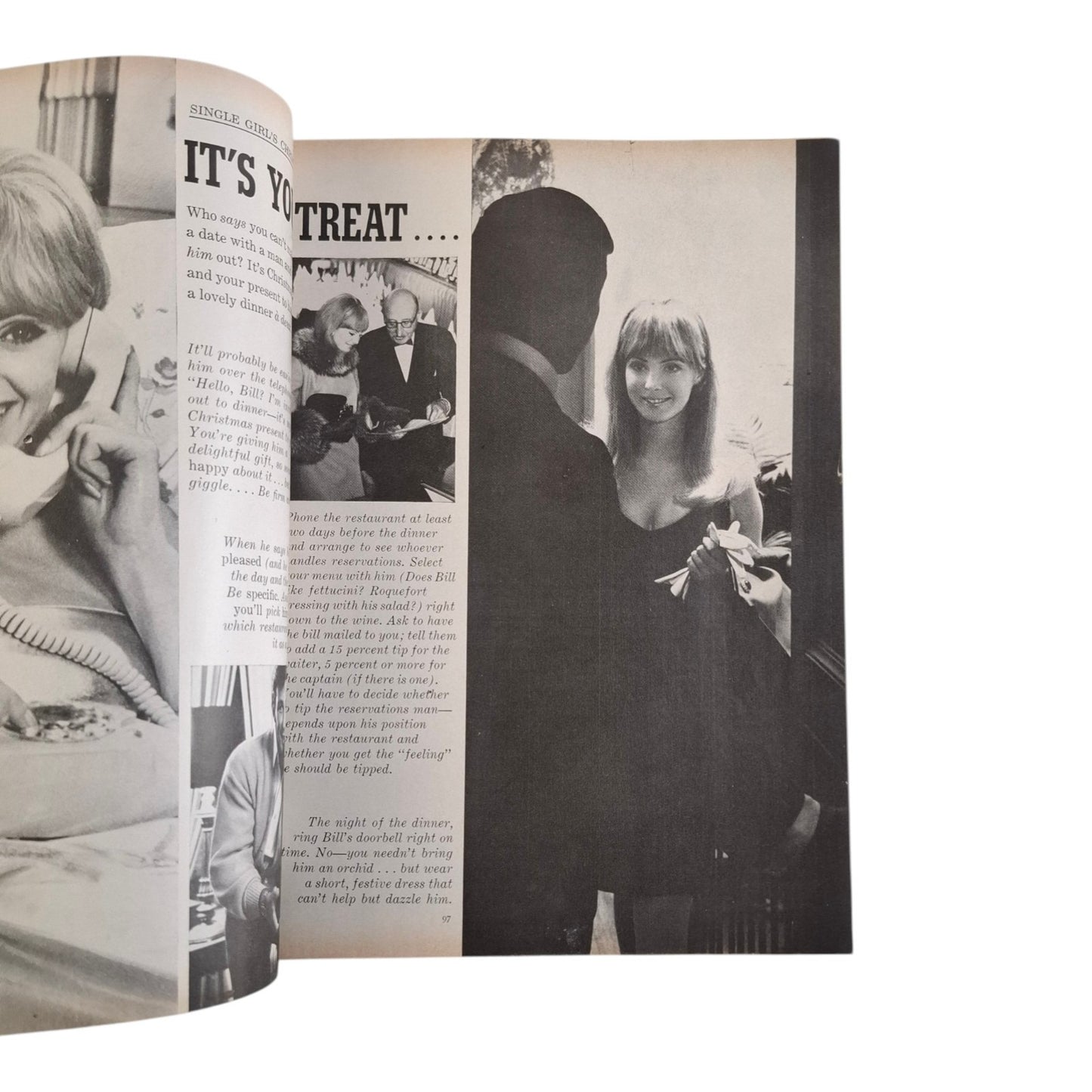 Cosmopolitan December 1966 Yvette Mimieux Francesco Scavullo
