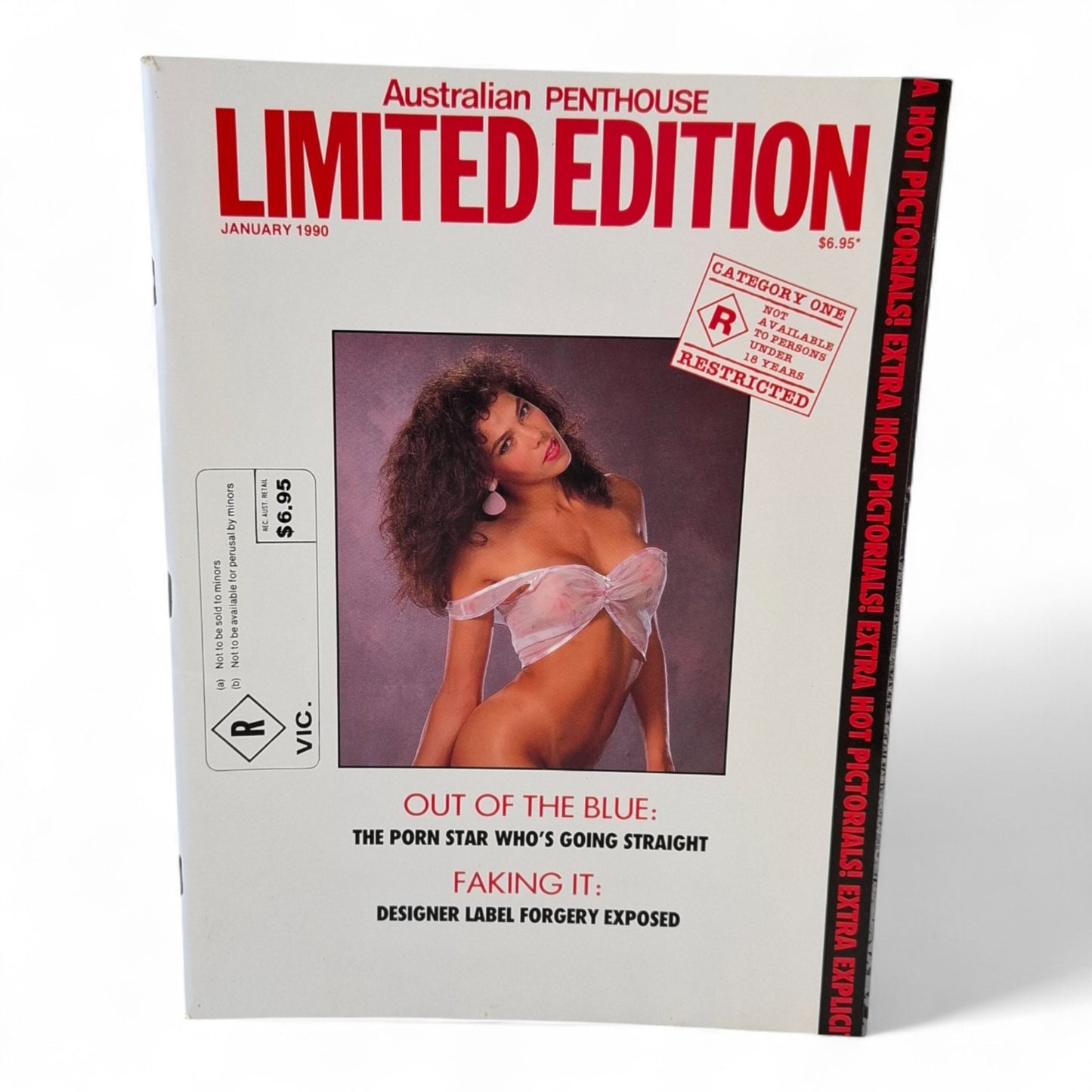 Australian Penthouse Magazine - Limited Edition January 1990 Loree Lopez