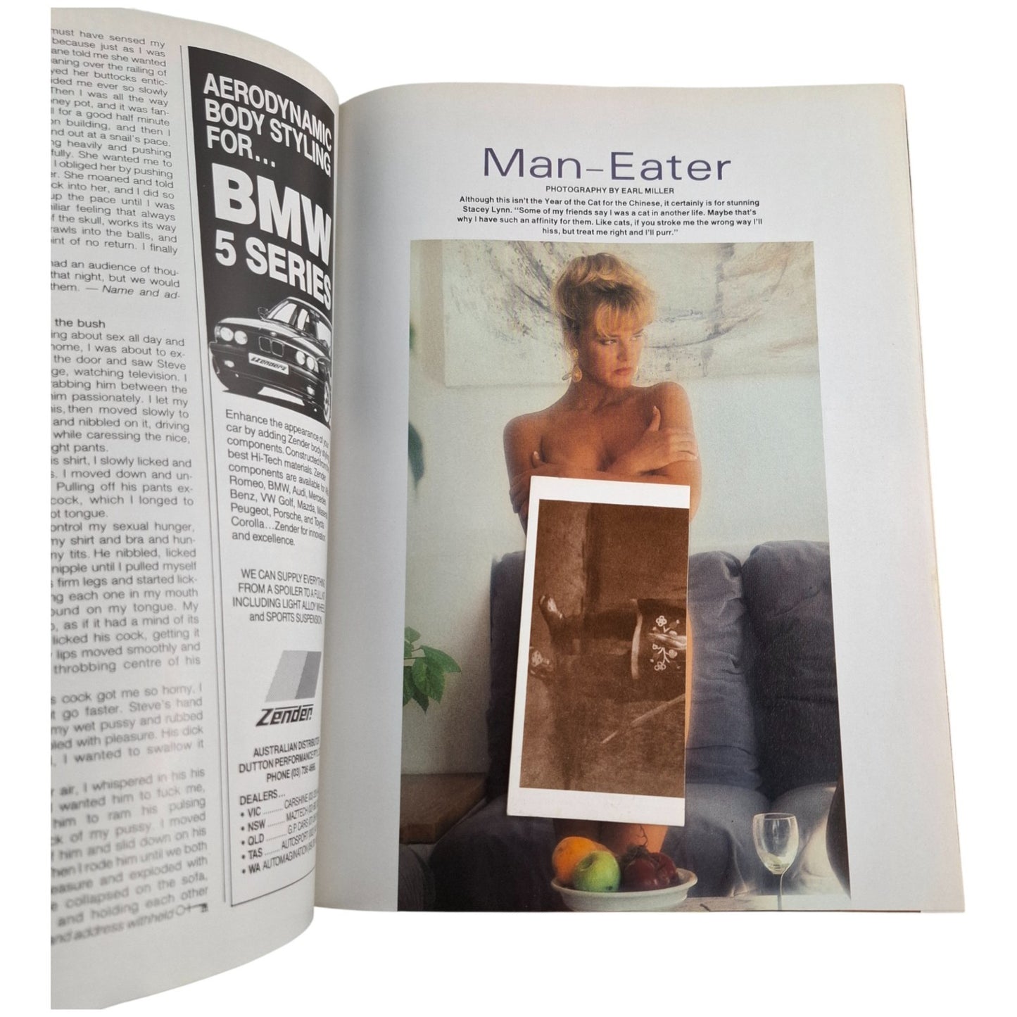 AUSTRALIAN PENTHOUSE Men's Magazine May 1990 Black Label Tracy Wynters