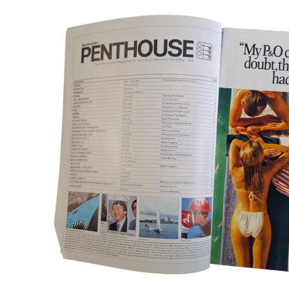 Australian Penthouse Magazine May 1984 May Ling
