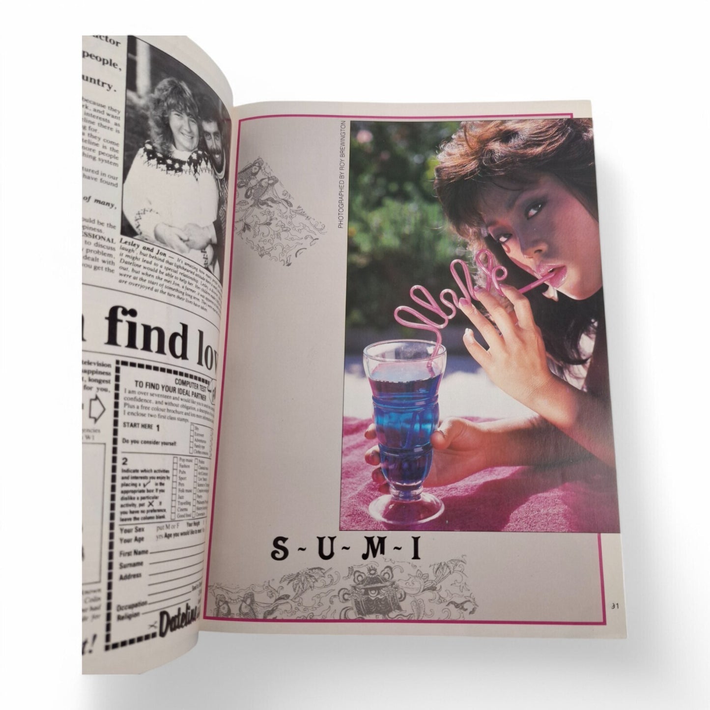 Mayfair Magazine October 1987 Vol. 22 No. 10 U.K Playboy Mette Poulson