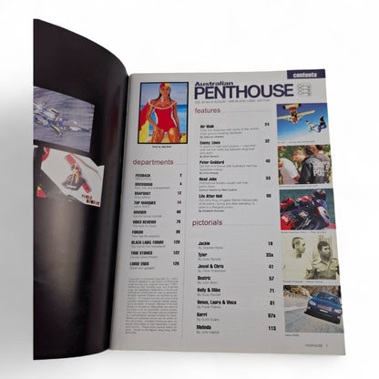 Australian Penthouse Magazine - Black Label August 1999 Complete Playboy