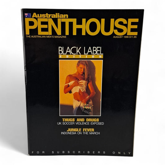 Australian Penthouse Magazine - Black Label August 1996 Kristy Connolly