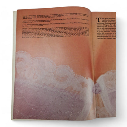 Playboy's Book of Lingerie 1982 by Playboy Magazine Special Edition LIKE NEW