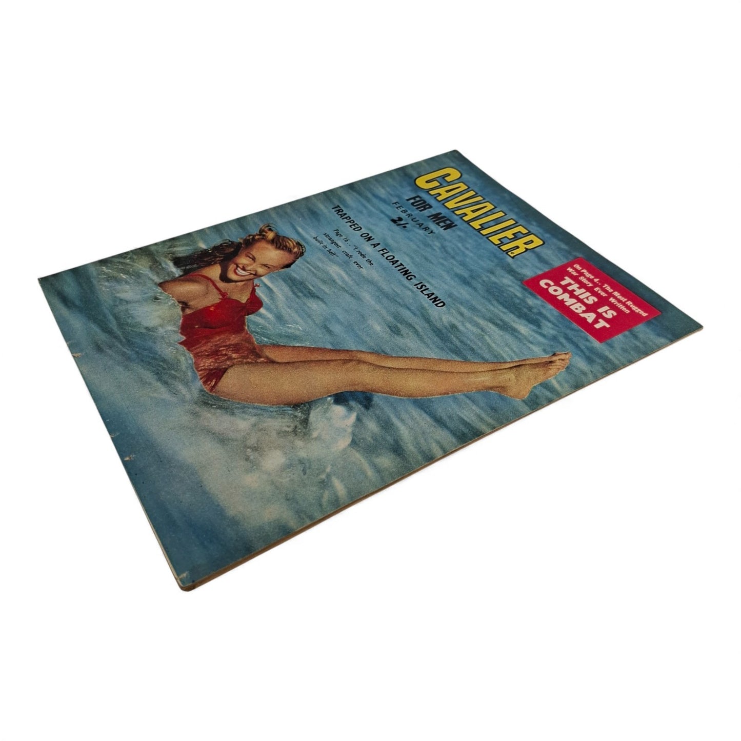 Cavalier Magazine Australia For Men February 1954 Vol. 1 No. 7 - Vargas Girl
