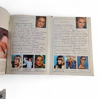 PLAYBOY MAGAZINE September 1989 Karin and Mirjam Van Breeschooten