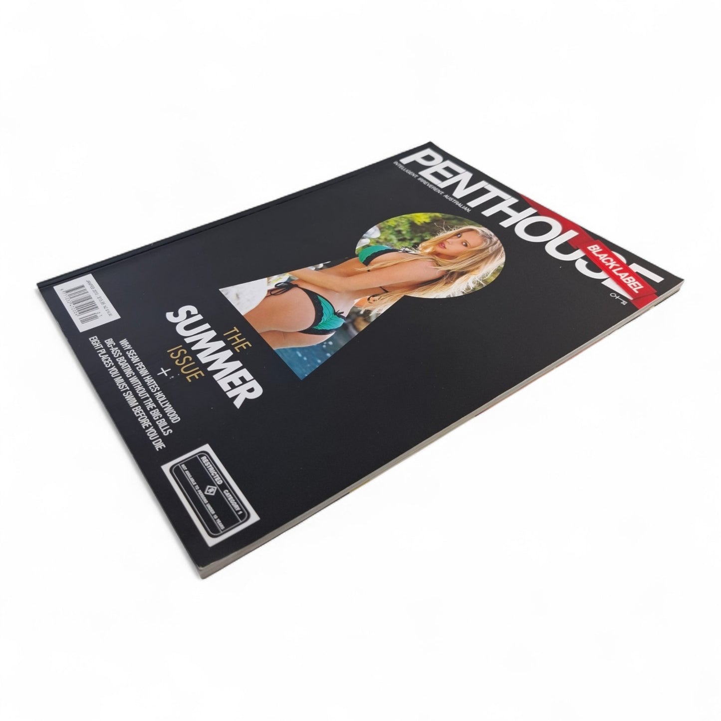 Australian PENTHOUSE Magazine 2015 LAST PRINTED Black Label Samantha Saint