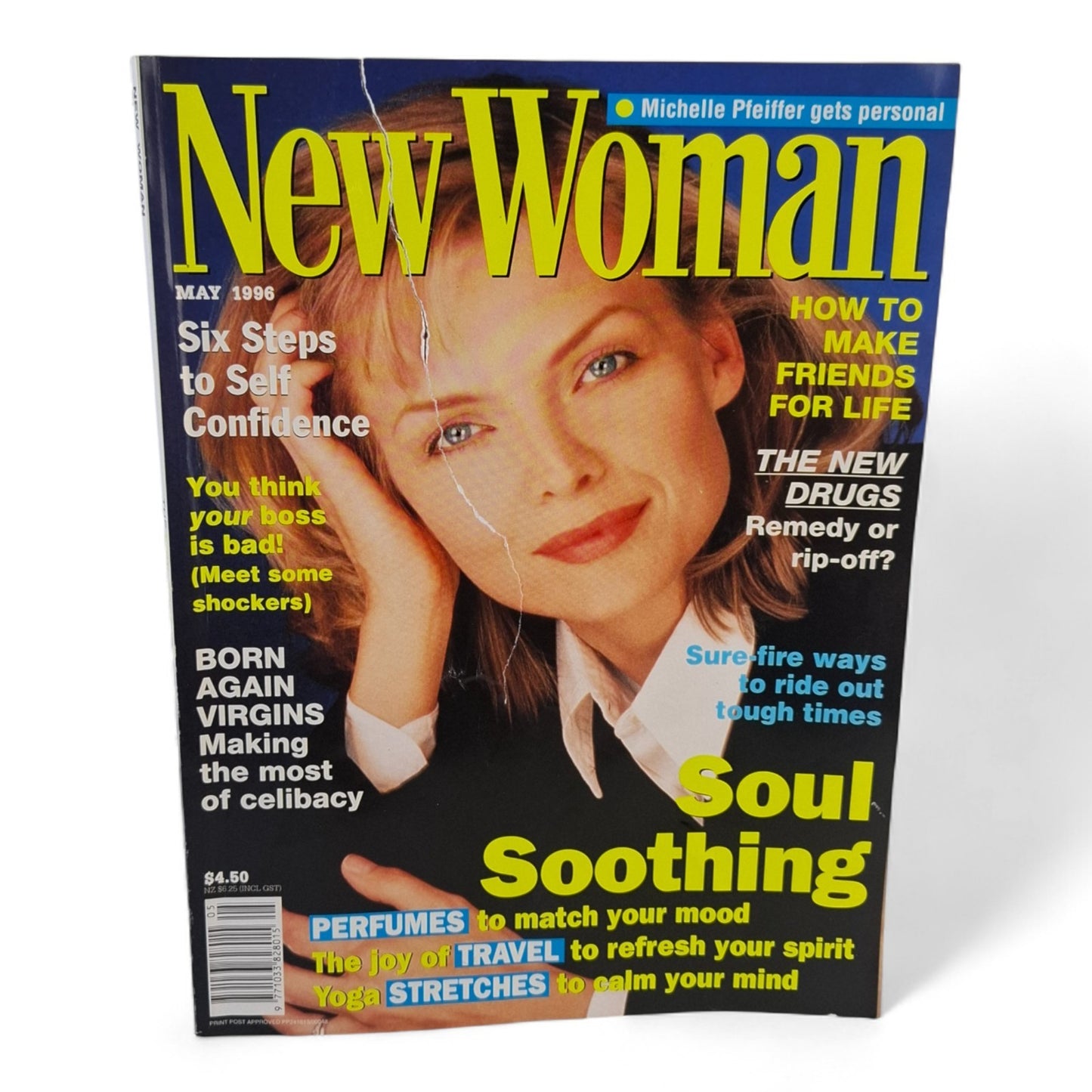New Woman Magazine May 1996 Michelle Pfeiffer