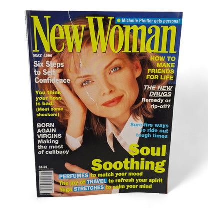 New Woman Magazine May 1996 Michelle Pfeiffer