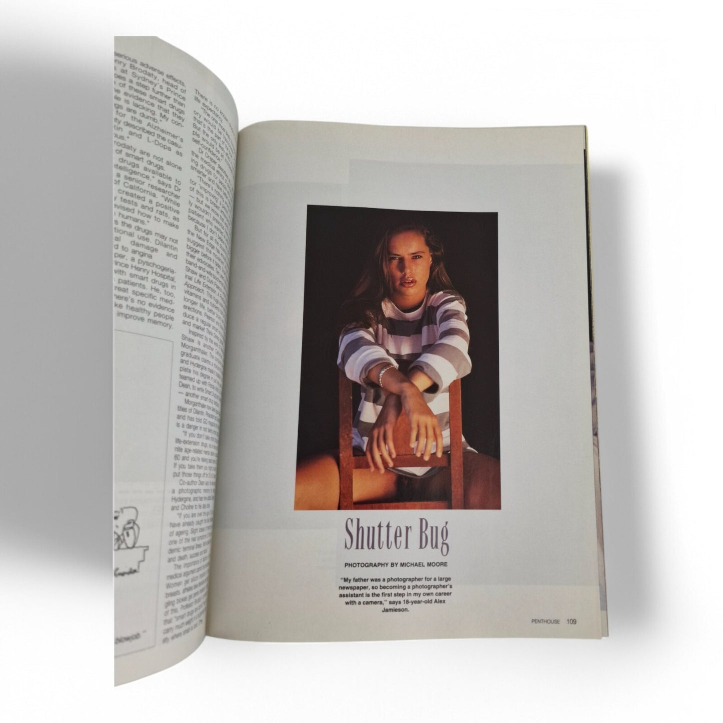 Australian Penthouse Magazine September 1992 Wendy Joseph / Isabelle Saxe