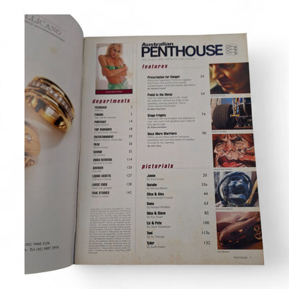 Australian Penthouse Magazine - Black Label April 1999 Complete Playboy