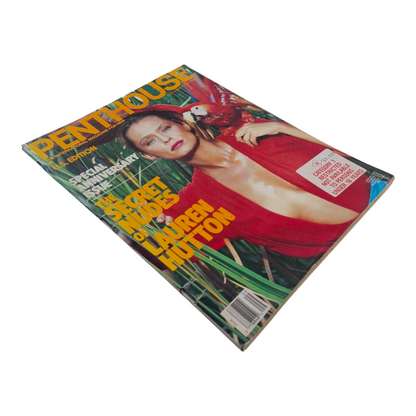 U.S PENTHOUSE Men's Magazine September 1986 Lauren Hutton