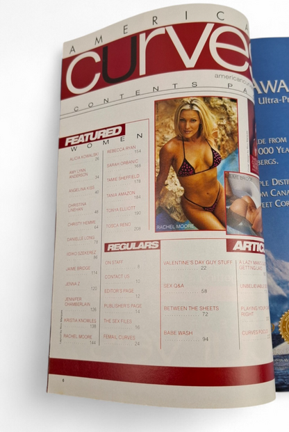 American Curves Magazine # 2, March April 2003 Rebecca Ryann