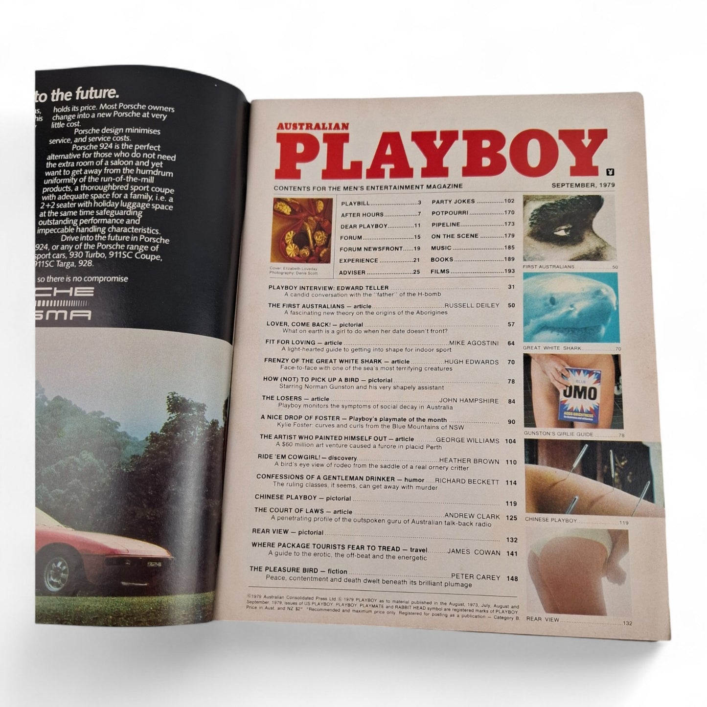 Australian Playboy Magazine September 1979 Kylie Foster