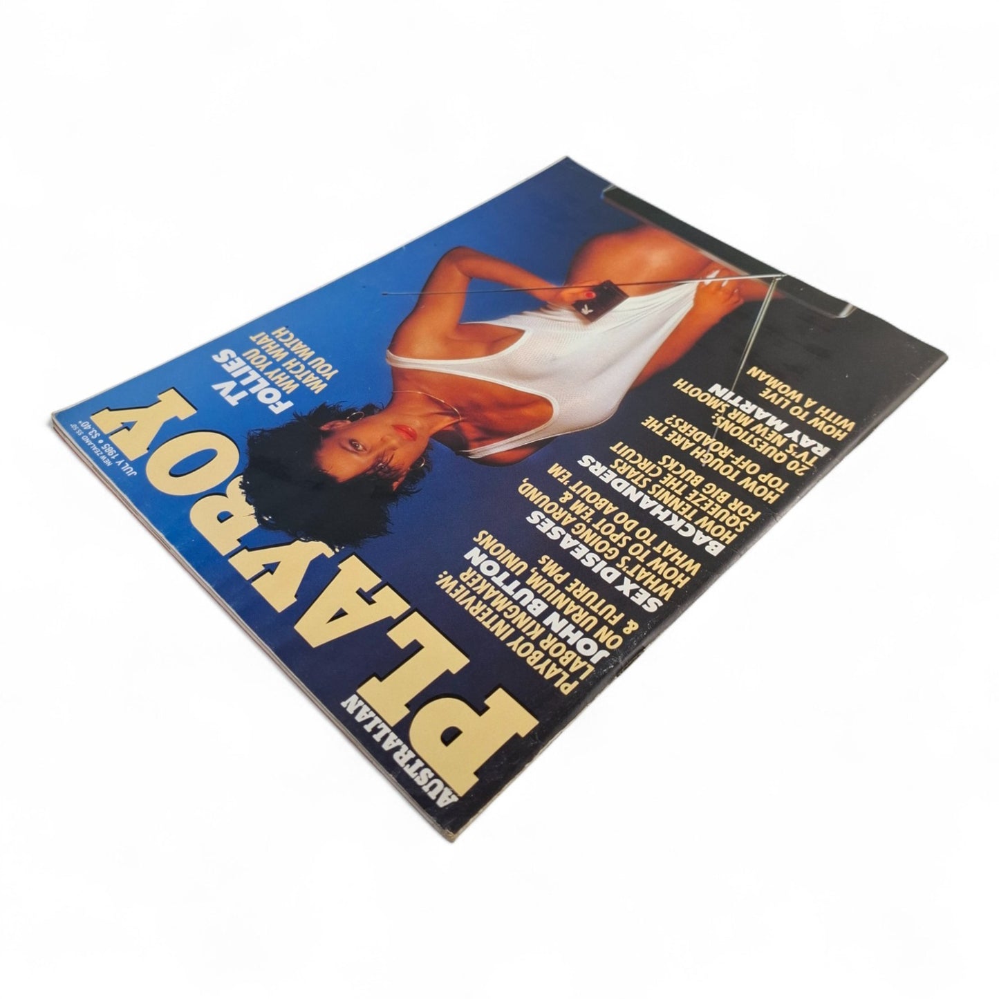 Australian Playboy Magazine July 1985 Maggie Ferguson / Britta Hope