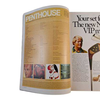 AUSTRALIAN PENTHOUSE Men's Magazine April 1981 Ruya Evrim