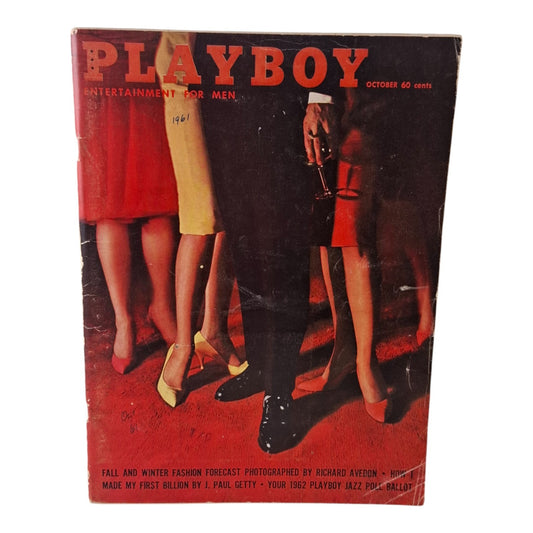 PLAYBOY MAGAZINE October 1961  Jean Cannon