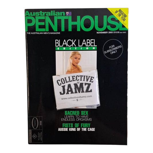Australian Penthouse Magazine November 2003 Ariela