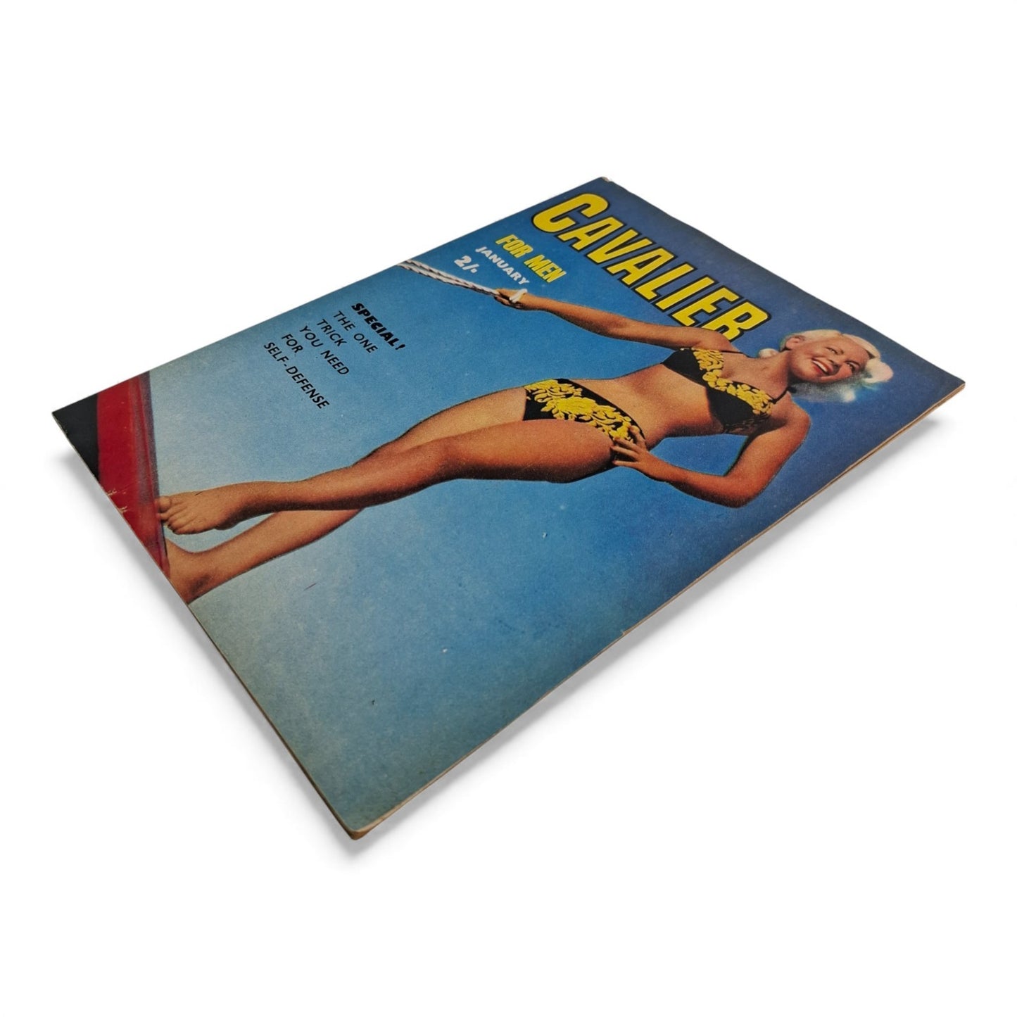 Cavalier Magazine Australia For Men January 1954 Vol. 1 No. 6 - Vargas Girl